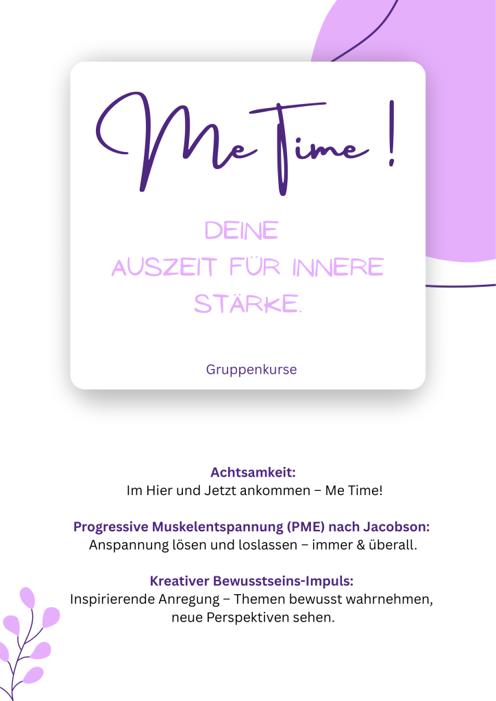 Flyer me time (Flyer (A4))